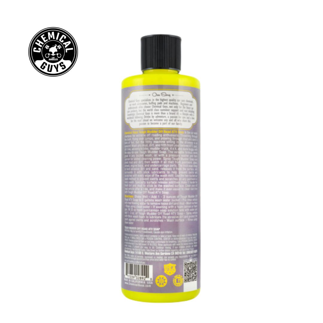 Chemical Guys Tough Mudder Truck Wash ATV Heavy Duty Soap (16 Fl. Oz.) - Car Shampoo