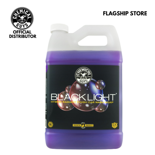 Chemical Guys Black Light Hybrid Radiant Finish Car Wash Soap And Superior Surface Cleanser (1 Gallon) - Car Shampoo
