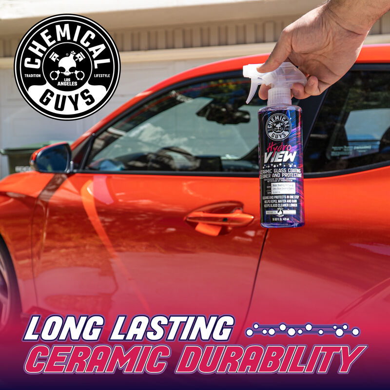 Chemical Guys HydroView Ceramic Glass Cleaner & Coating (16 Fl. Oz.) (Non Shrink-Wrapped) (CS:6)