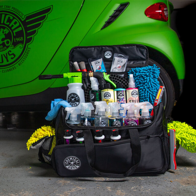 Chemical Guys Arsenal Range Trunk Organizer & Detailing Bag With Polisher Pocket [FOR PRE-ORDER MESSAGE US]