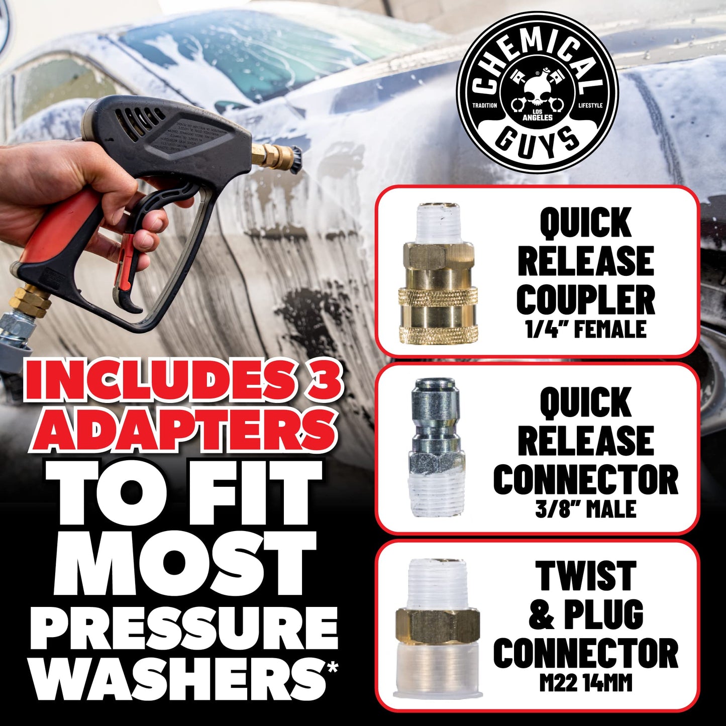 Chemical Guys Snubby Spray Foam Gun Attachment