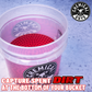 Chemical Guys Cyclone Dirt Trap Car Wash Bucket Insert (Red)