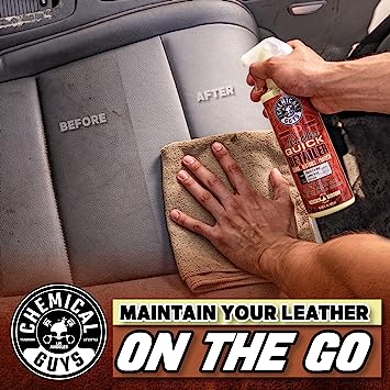 Chemical Guys Leather Quick Detailer Matte Finish Leather Care Spray (16 Fl. Oz.)