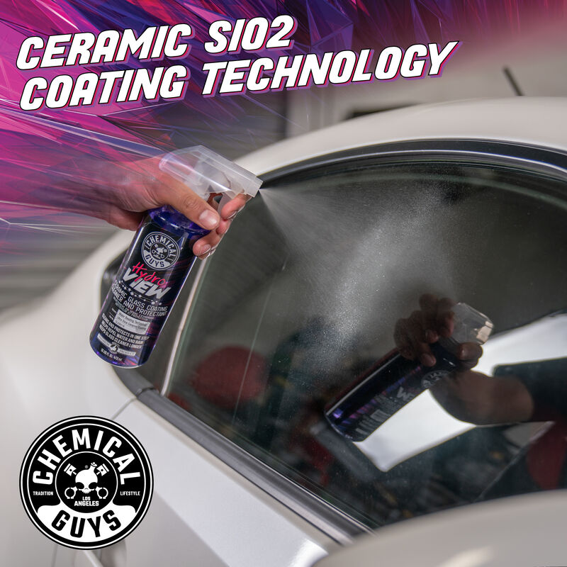 Chemical Guys HydroView Ceramic Glass Cleaner & Coating (16 Fl. Oz.) (Non Shrink-Wrapped) (CS:6)