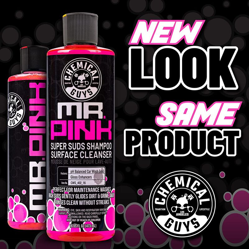 Chemical Guys Mr. Pink Super Suds Shampoo And Superior Surface Cleaning Soap