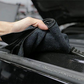 Chemical Guys Elegant Edgeless Microfiber Towel, Black 51" X 30"