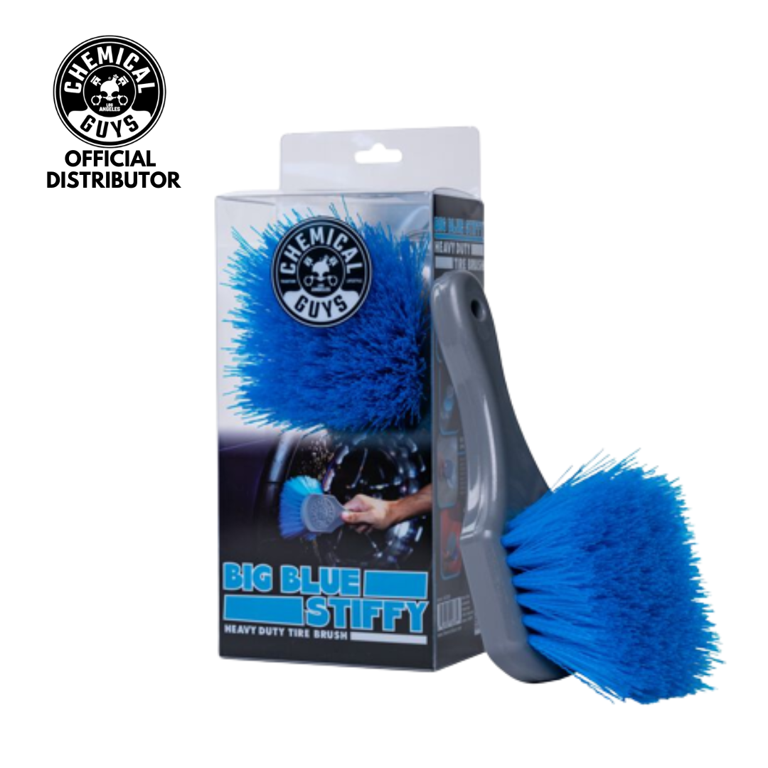 Chemical Guys Blue Stiffy Brush for Tires