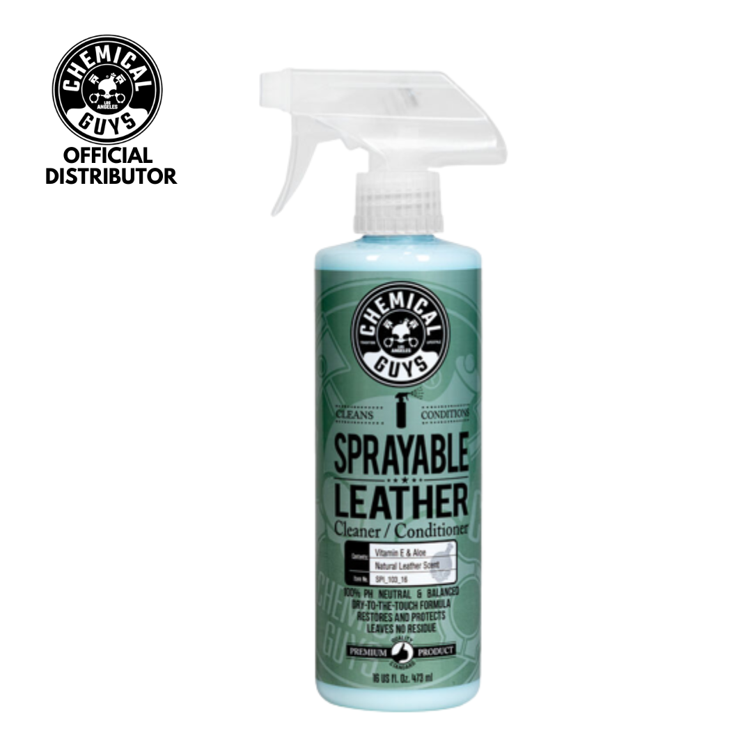 Chemical Guys Sprayable Leather Cleaner And Conditioner In One (16 Fl. Oz.)