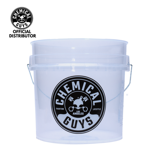 Chemical Guys Heavy Duty Ultra Clear Detailing Bucket