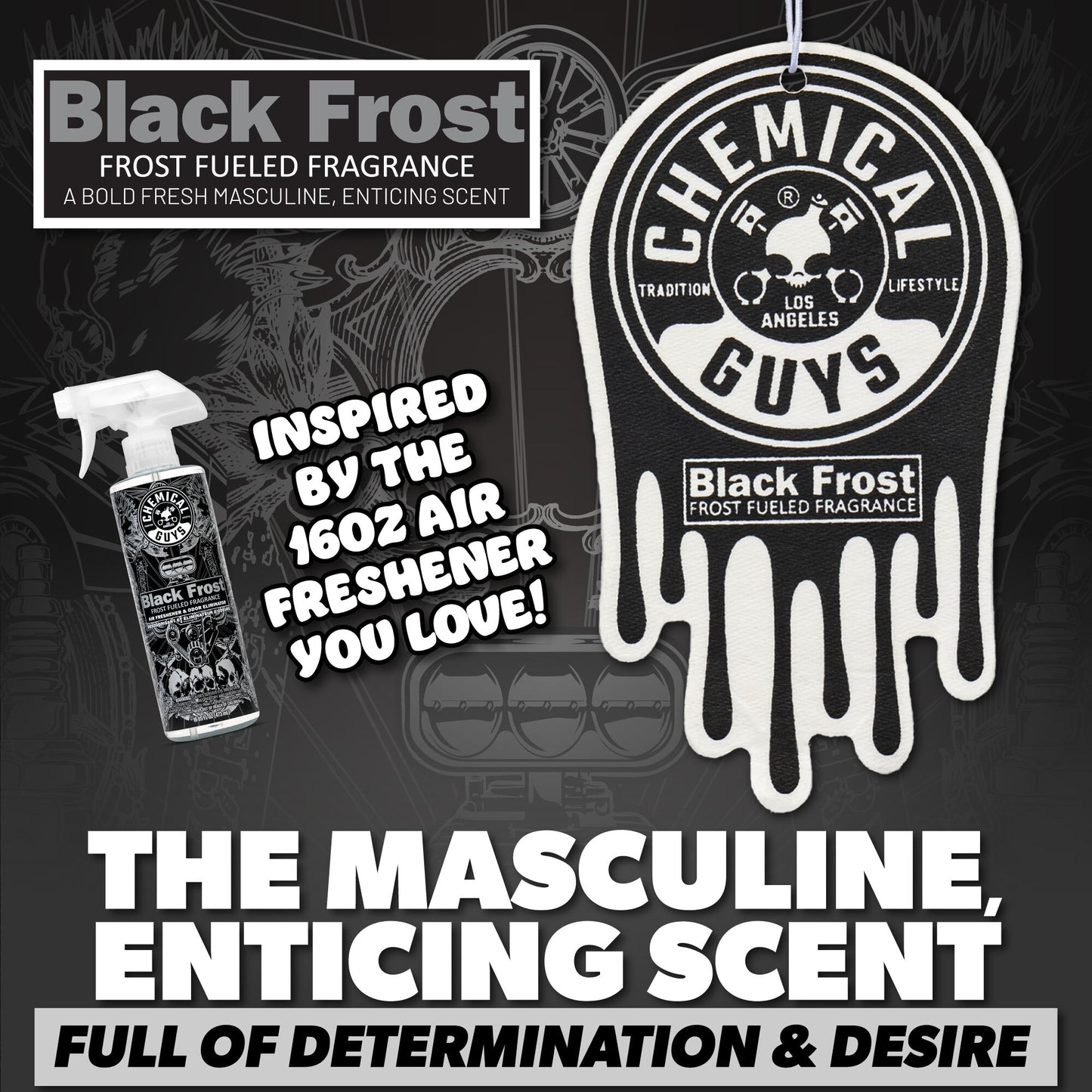 Chemical Guys 3 Pack Hanging Air Freshener