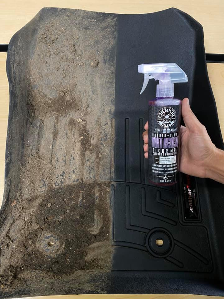 Chemical Guys Mat ReNew Rubber and Vinyl Floor Mat Cleaner and Protect ...