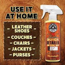 Chemical Guys Leather Quick Detailer Matte Finish Leather Care Spray (16 Fl. Oz.)